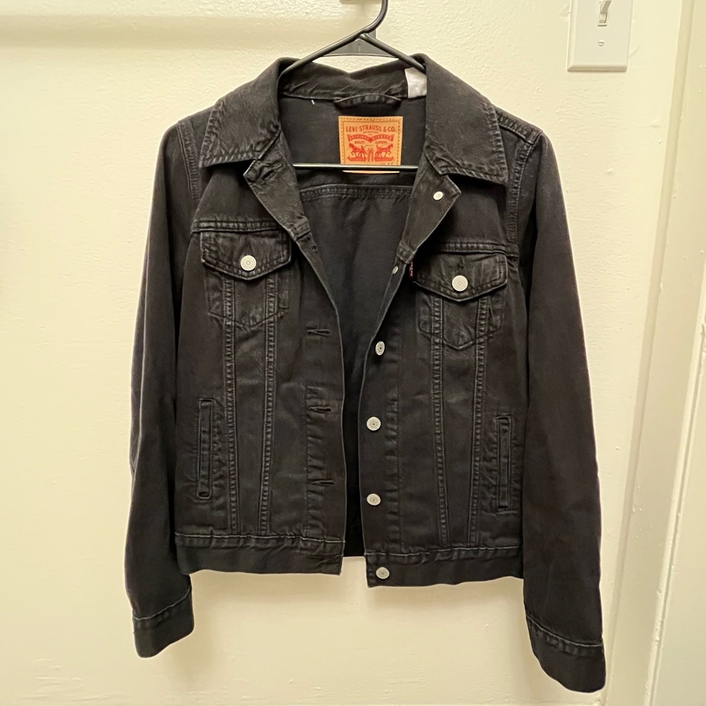 Levi’s Black Jean Jacket XS